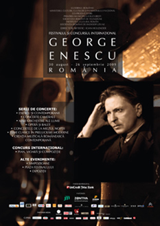 BUCAREST : 19ème EDITION DU FESTIVAL ET DU CONCOURS GEORGE ENESCO