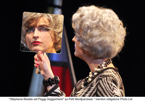  Peggy Guggenheim, Femme à son miroir de Lanie Robertson